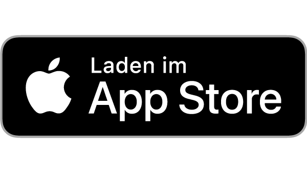 Laden im App Store Logo mit Apfel